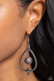 Paparazzi Rocky Mountain Royalty - Silver Earring