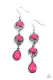 Paparazzi Tahoe Trailblazer - Pink Earring