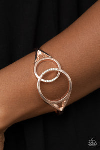 Paparazzi Scope of Expertise - Rose Gold Bracelet