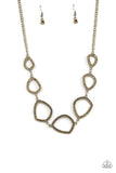 Paparazzi The Real Deal - Brass Necklace