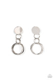 Paparazzi Industrialized Fashion - Silver Earrings