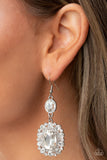 Paparazzi Capriciously Cosmopolitan - White Earrings