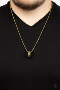 Paparazzi Emotion Potion - Brass Necklace