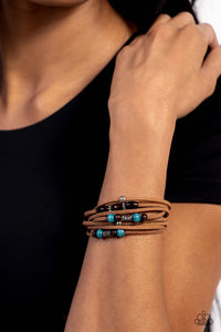 Paparazzi Absolutely WANDER-ful - Blue Bracelet