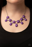 Paparazzi Very Valley Girl - Purple Necklace