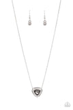 Paparazzi The Whole Package - Silver Necklace