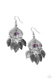 Paparazzi Desert Canopy - Purple Earring