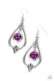 Paparazzi Ethereal Emblem - Purple Earring