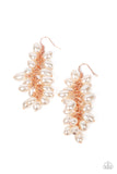 Paparazzi Pearl Posse - Copper Earring