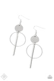 Paparazzi Harmoniously Balanced - Silver Earrings