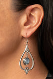 Paparazzi Ethereal Emblem - Blue Earring