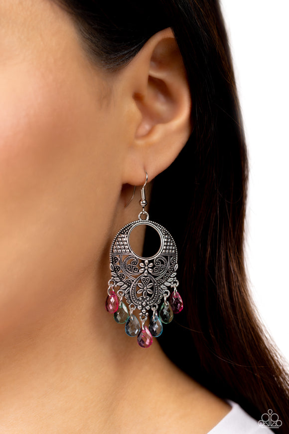 Paparazzi Prismatically Prairie - Multi Earring