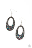 Paparazzi Colorfully Moon Child - Multi Earring