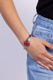 Paparazzi Over POP-ulated - Red Bracelet