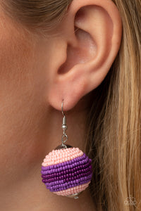 Paparazzi Zest Fest - Purple Earrings