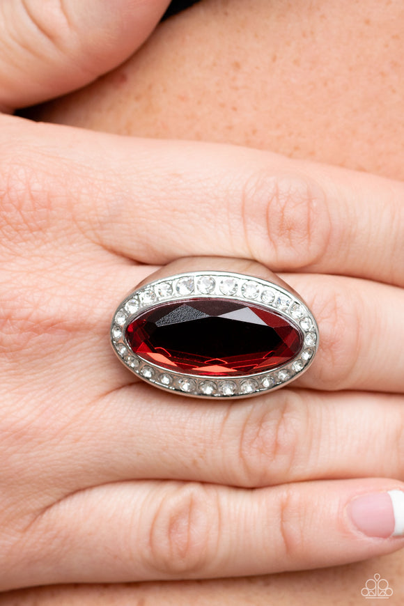 Paparazzi Believe in Bling - Red  Ring
