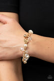 Paparazzi Adorningly Admirable - Gold Bracelet