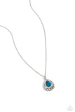 Paparazzi Gracefully Glamorous - Blue Necklace