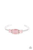 Paparazzi Tranquil Treasure - Pink Bracelet