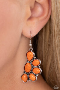 Paparazzi Havasu Hideaway - Orange Earring