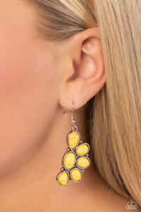 Paparazzi Havasu Hideaway - Yellow Earring