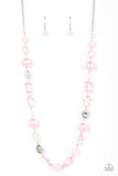 Paparazzi Timelessly Tailored - Pink Necklace