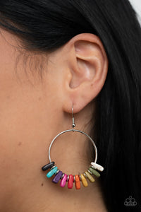 Paparazzi Earthy Ensemble - Multi Earrings