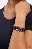 Paparazzi Redefined Romance - Purple  Bracelet