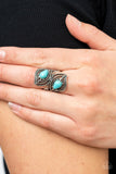 Paparazzi Mesa Mystique - Blue  Ring