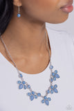 Paparazzi FROND-Runner Fashion - Blue Necklace