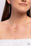 Paparazzi Cottage Retreat - Yellow Necklace