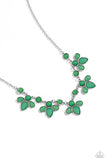 Paparazzi FROND-Runner Fashion - Green Necklace