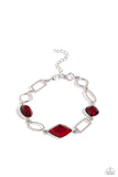 Paparazzi Dazzle for Days - Red Bracelet