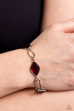 Paparazzi Dazzle for Days - Red Bracelet