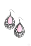 Paparazzi Floral Fairytale - Pink Earring