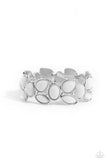 Paparazzi Gondola Groves - White  Bracelet