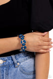 Paparazzi Gondola Groves - Blue Bracelet