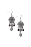 Paparazzi Dreamcatcher Delight - Purple Earring