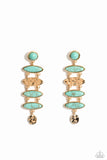 Paparazzi Rustic Reverie - Blue Earring