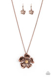 Paparazzi Homegrown Glamour - Copper Necklace