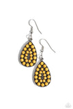 Paparazzi Rural Replica - Yellow Earring