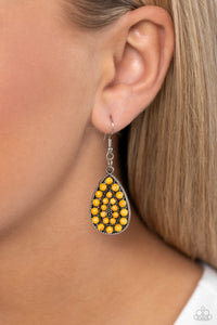 Paparazzi Rural Replica - Yellow Earring