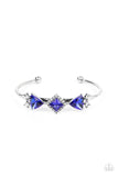 Paparazzi Strategic Sparkle - Blue Bracelet