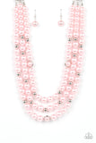 Paparazzi Needs No Introduction - Pink Necklace