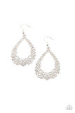 Paparazzi Granada Garland - Silver Earrings