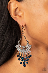 Paparazzi Chromatic Cascade - Blue Earring