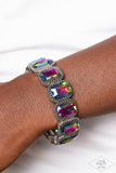 Paparazzi Studded Smolder - Multi Bracelet