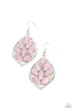 Paparazzi Glacial Glades - Pink Earring