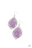 Paparazzi Glacial Glades - Purple Earring