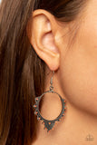 Paparazzi Textured Twinkle - Orange Earring